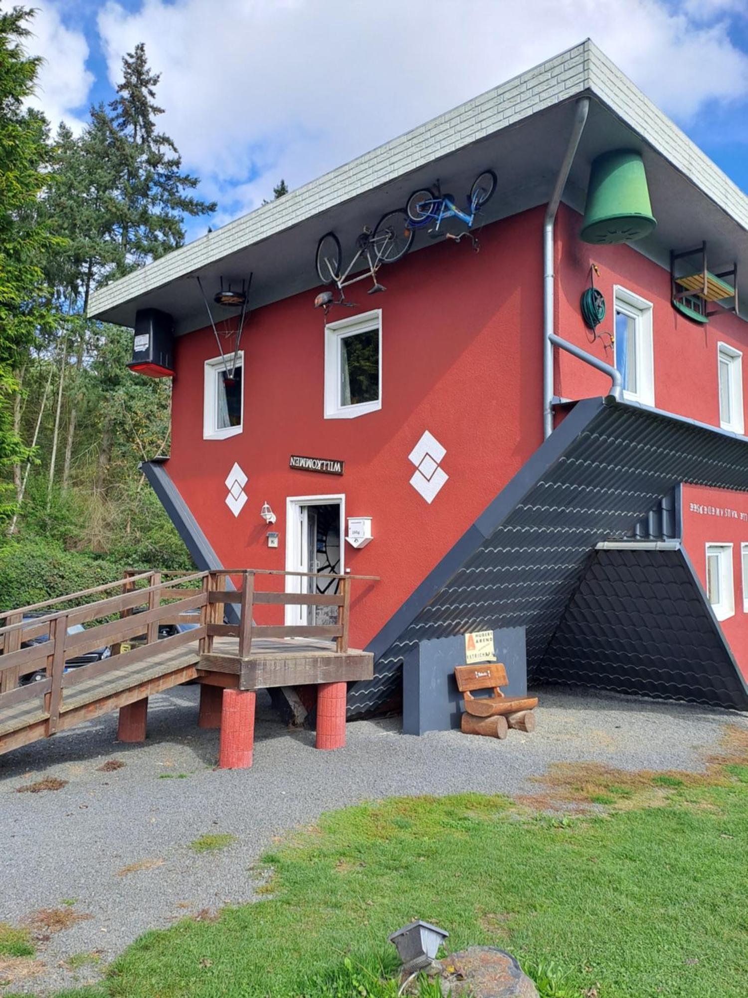 Ferienwohnung Schaefer Am Nationalpark Kellerwald Frankenau Exterior foto